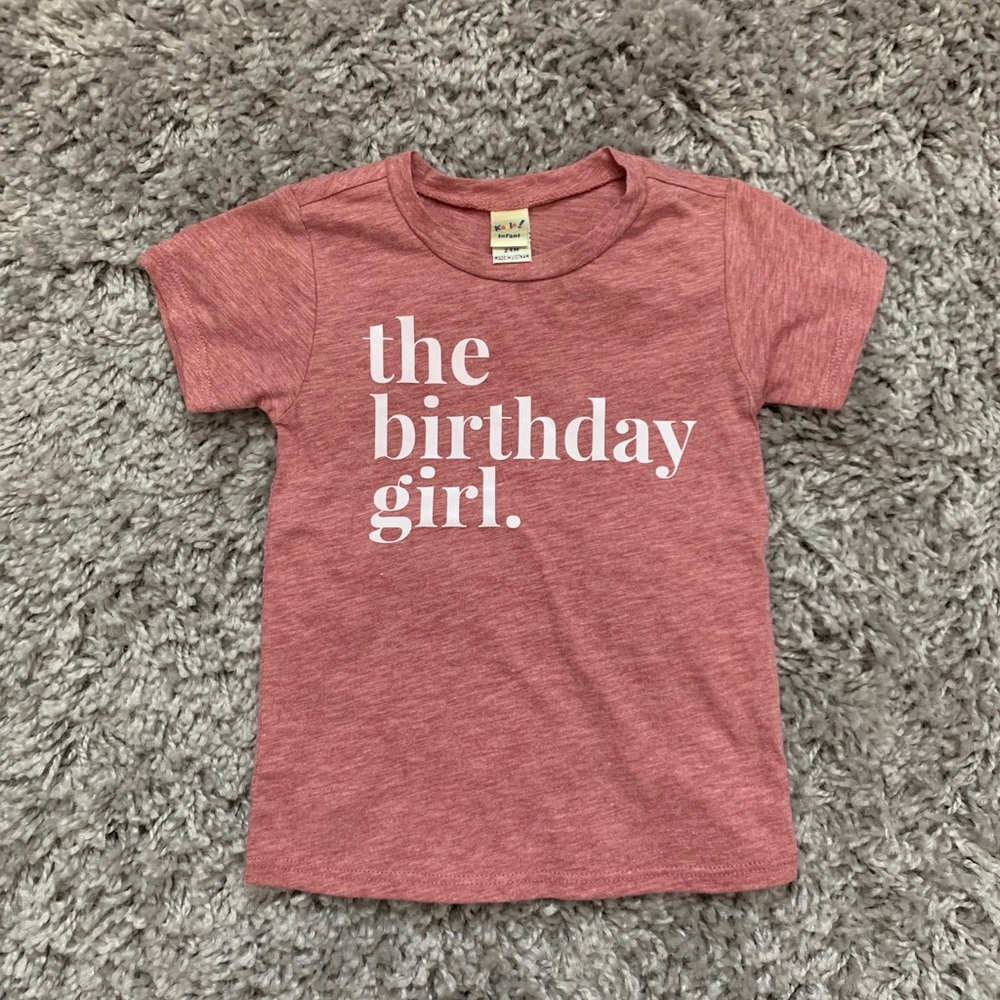 Birthday girl shirt